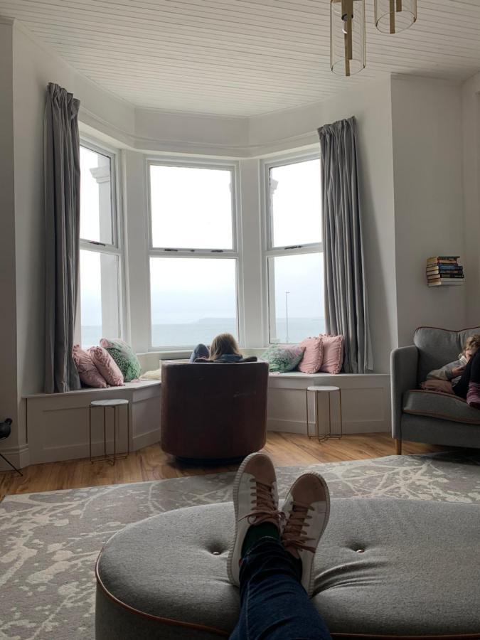 شقة Stunning 3 Bed Seafront Mansion Building Sleeps 6 Adults Or 8 With Kids بورتراش المظهر الخارجي الصورة